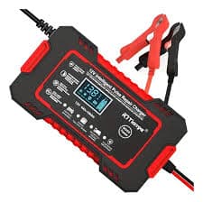 🔋 CARGADOR DE BATERÍA DE CARRO (INTELIGENTE)